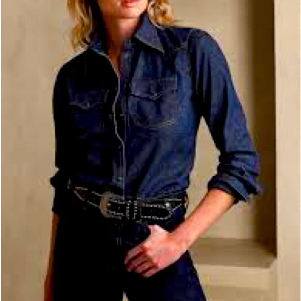 BR Western Denim Shirt